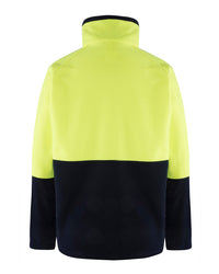 Woruga Pullover in Fluoro Yellow & Navy