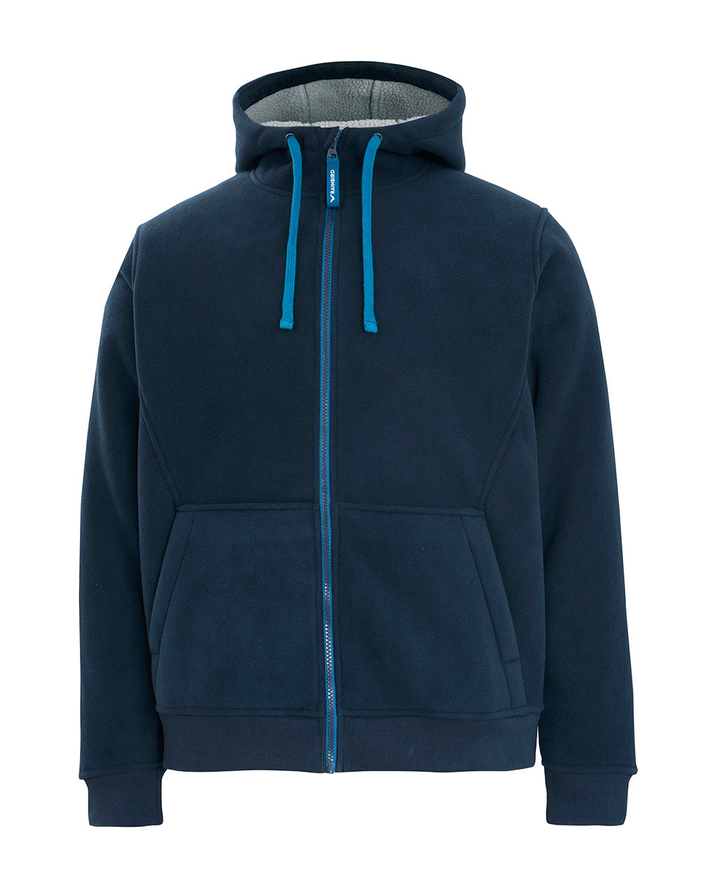 Taylor Sherpa Hoodie in Navy